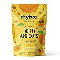 Drybox Dried Turkish Apricots No Sugar Added, Unsweetened Non-GMO | Dry Apricot Snacks | All Natural Mediterranean Dried Fruit Resealable 1 lb per
