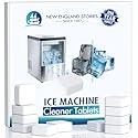 Ice Machine Cleaner and Descaler Tablets, 24 Count Nickel Safe Formula, Scale Remover for Countertop and Nugget Ice Makers, Compatible with GE Opal