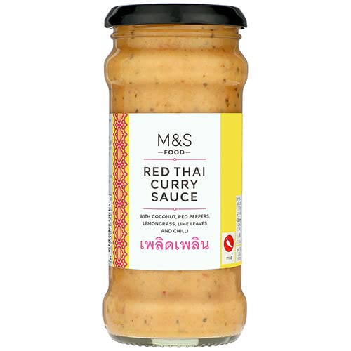 Marks and Spencer Red Thai Curry Sauce 340g