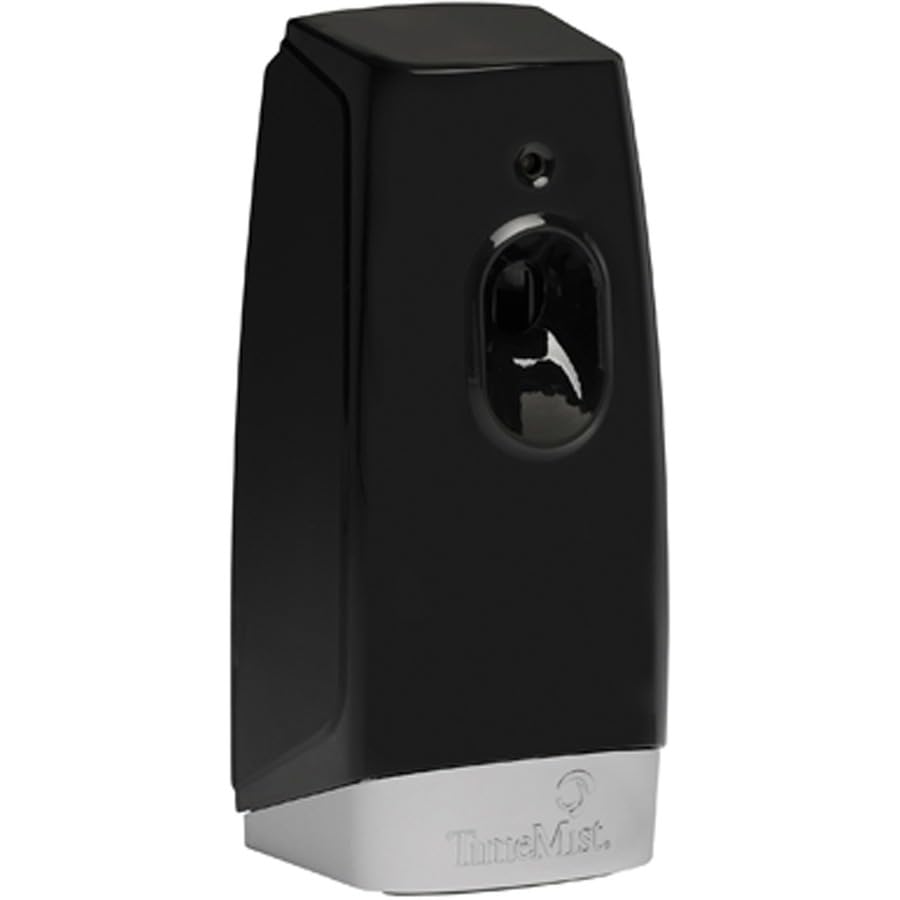 Timemist Settings Air Freshener Dispenser, Black
