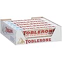 Toblerone White Chocolate Candy Bar, 3.52 Ounce -- 80 per case.