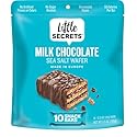 Little Secrets | Milk Chocolate Crispy Wafers | 10 Minis | Made in Europe | Nothing Artificial & No Sugar Alcohols | Sustainable Cocoa | 3.5 Ounce