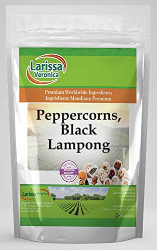 Peppercorns, Black Lampong (16 oz, ZIN: 526820) - 3 Pack