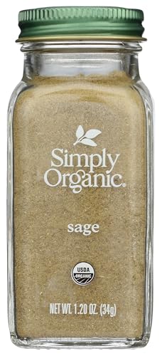 Simply Organic Organic Ground Sage, 1.2 Oz