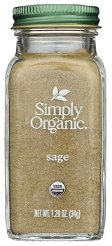 Simply Organic Organic Ground Sage, 1.2 Oz