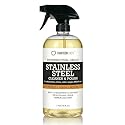 Thirteen Chefs Stainless Steel Cleaner and Polish for Fridge, Oven, Cooktop, Kitchen Appliances, BBQ and Ranges - 16oz
