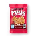 Bobo's Strawberry PB&J Oat Snacks, Simple Ingredients, Whole Grain Oats, Plant Based, Non-GMO, Gluten Free Breakfast Bars, Healthy Snacks for Adults