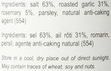 The Gourmet Collection Spice Blends Roasted Garlic, Rosemary & Sea Salt Blend - Rosemary Seasoning Salt for Cooking - Meat, Fish Vegetable Seasoning!