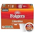Folgers K Cups 100% Colombian Coffee for Keurig Makers, Medium Roast, 72 Count