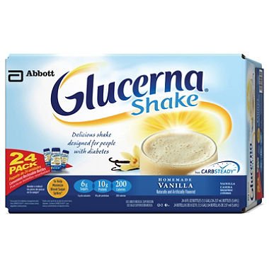 Glucerna Homemade Vanilla Shake - 8 oz. - 24 ct. (pack of 2)
