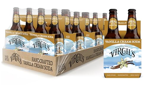 Virgil's Vanilla Cream Soda - 24 Pack, Glass