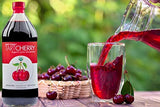 TAHITI TRADER Tart Cherry Juice Concentrate - Ready to Drink Organic Superfood Promoting Immune Support & Overall Health - Pure, Unsweetened Fruit