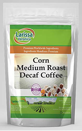 Corn Medium Roast Decaf Coffee (Gourmet, Naturally Flavored, Whole Coffee Beans) (4 oz, ZIN: 550507) - 3 Pack