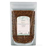 Starwest Botanicals Organic Dried Chaga Mushrooms - Cut and Sifted Chaga for Tea, Soups, Stews, Shakes, & More, Natural Earthy Flavor, Non GMO - 4 oz