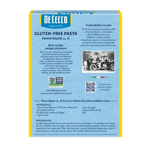 DE CECCO PASTA Penne Pasta, 12 OZ