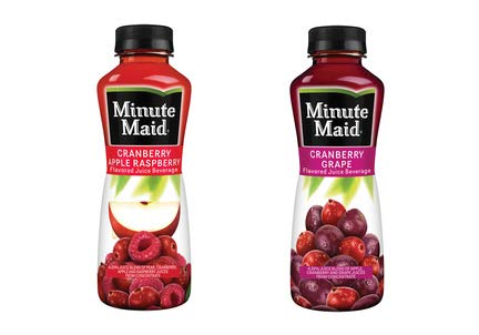LUV BOX - Variety Minute Maid Juice Pack 12oz Plastic Bottle, 20ct.,Cranberry Apple Raspberry,Cranberry Grape.