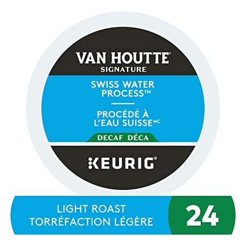 Van Houtte Swiss Water Decaf Fair Trade Organic Light Roast K-Cups, 24-Count