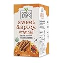 Organic Sweet & Spicy Herbal Caffeine Free Good Earth Teas 18 Tea Bag