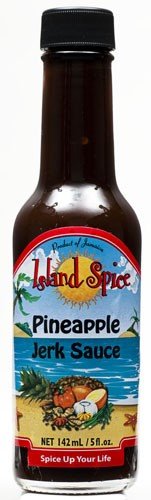 Island Spice Pineapple Jerk Sauce (5oz Single Bottle) Product of Jamaica