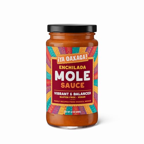 Ya Oaxaca - Mole Sauce - Coloradito - Mild Spice - Blend of Smoked & Dried Chiles, Spices, & House Made Chocolate - Vegan, Gluten Free - Great on