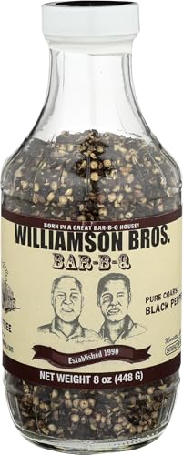 Williamson Bros., Coarse Black Pepper, 8 Oz