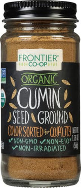 Frontier Herb Organic Ground Cumin Seed, 1.76 oz