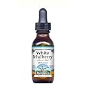 Terravita White Mulberry (Morus alba) Glycerite Liquid Extract (1:5) - Strawberry Flavored (1 oz, ZIN: 512734)