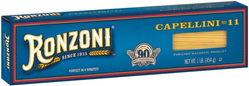 Ronzoni Capellini Pasta 16 oz (Pack of 20)