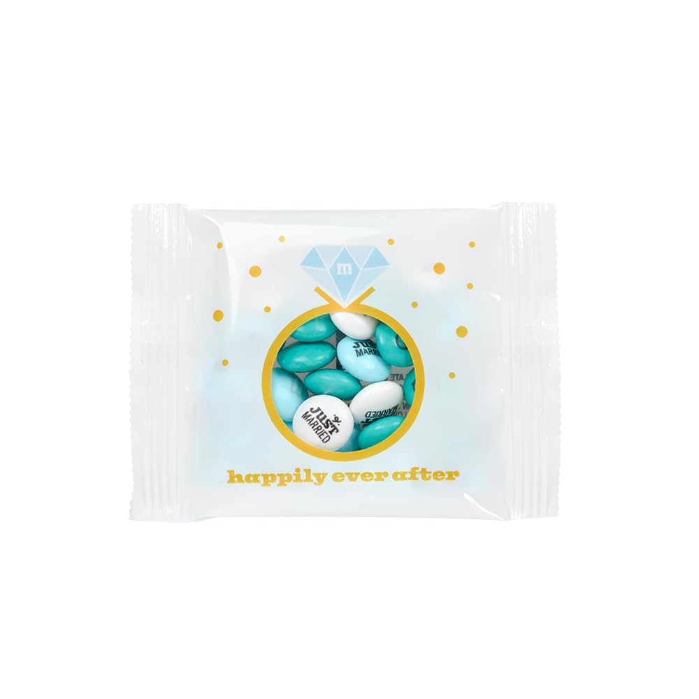 M&M'S Wedding Ring Milk Chocolate Party Favors, 30-Count Individual Packs