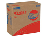 Kimberly-Clark 9.75" X 16.75" Orange Wypall X80 Towels In Pop-Up Box