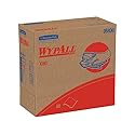 Kimberly-Clark 9.75" X 16.75" Orange Wypall X80 Towels In Pop-Up Box