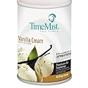 TimeMist Metered Aerosol Fragrance Dispenser Refills, Vanilla Cream, 6.6oz - 12 aerosol air freshener refills.