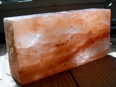 Set of 2 4"x8"x2" Himalayan Salt Bricks by Black Tai Salt Co.