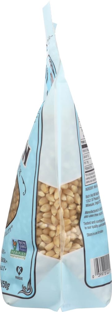 Bob's Red Mill Resealable Whole White Popcorn, 30 Ounce (Pack of 2)