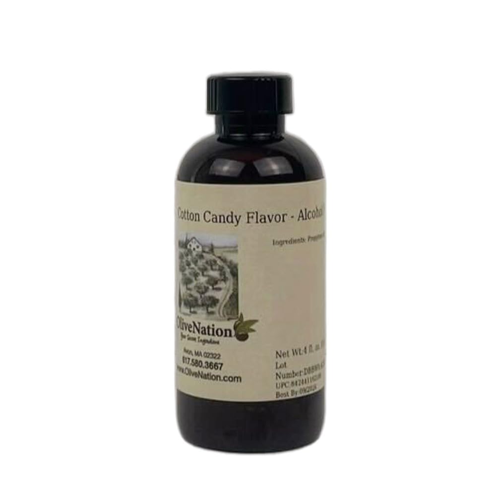 Cotton Candy Flavoring Extract - Sweet Flavoring for Cakes - Cupcakes - Icing - Frosting - Princess Party Flavor - Non-GMO - Gluten Free - Kosher