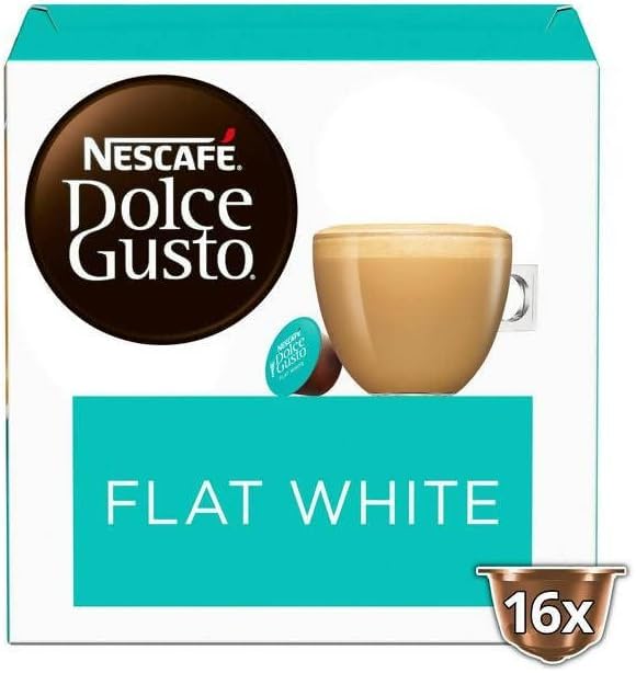Nescafe Dolce Gusto Coffee, Tea, Chocolate Pods. Pick Any 5 Packs from 40+ Blends Inc: Decaf, Caramel, Cappuccino, Latte, Mocha, Espresso, Skinny