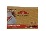 Jumpy Monkey® Coffee Good Morning Blend - Medium Dark Roast, 100% Arabica, Compatible with K-Cup Machines and Keurig Coffee Makers, 12 Single Serve
