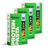 Kaizen Ziti Protein Pasta, 20g Protein, Low Carb (6g Net Carbs), Keto-Friendly, Gluten-Free, Plant-Based Lupini Noodles, High Fiber, 8 Ounce, Pack