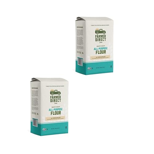 All Purpose Flour | Farmer Direct Foods | Bread | 10 LBS | Non-GMO | Made in USA | Pantry Staple | Unbleached