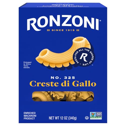 Ronzoni No. 325, Creste Di Gallo Pasta, 12 Ounce