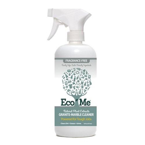 Eco-Me Granite & Marble Cleaner Fragrance Free -- 16 fl oz - 2pc