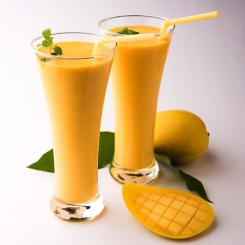 SATVIKZONE Mango Fruit Powder,100% Natural,Vegan Friendly,No Added Sugar,No Artificial Flavors/Colors/Preservatives,NON-GMO,Eco-friendly Standup