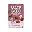 MadeGood Double Chocolate Soft-Baked Cookies, 0.85oz Each, Organic Snacks