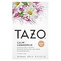Tazo Herbal Infusion Tea-Calm Chamomile (Decaf), 20 Filter Bags