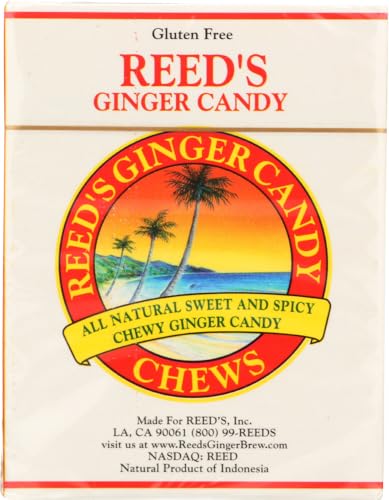 Reed's Ginger Candy Chews Candy Rolls - 2 oz