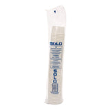 Solo VS606X-02050 6 oz White Vs DSP Paper Food Container (Case of 1000)