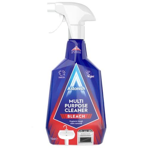 Astonish Multi Purpose Cleaning Spray With The Added Power Of Bleach - All Purpose Cleaning Solution Removes Heavy Duty Stains & Hygienically Cleans