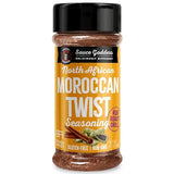 Sauce Goddess - Moroccan Twist Spice Shaker - Exotic Blend with Cardamom & Cinnamon, No Sugar, Gluten-Free, Low Sodium, Vegan - 4.5oz