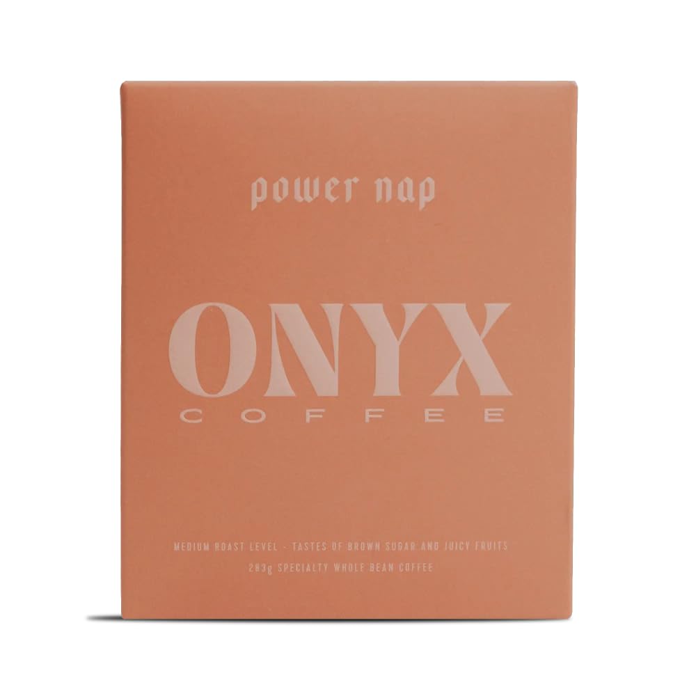 Onyx Coffee Lab "Power Nap a Half-Caf-Blend" Medium Roasted Whole Bean Coffee - 10 Ounce Bag