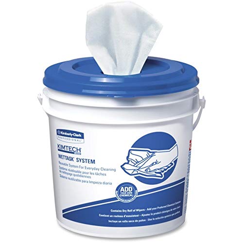 KIMTECH Prep Wipes for WetTASK System, 12 x 12-1/4, 90/Pack